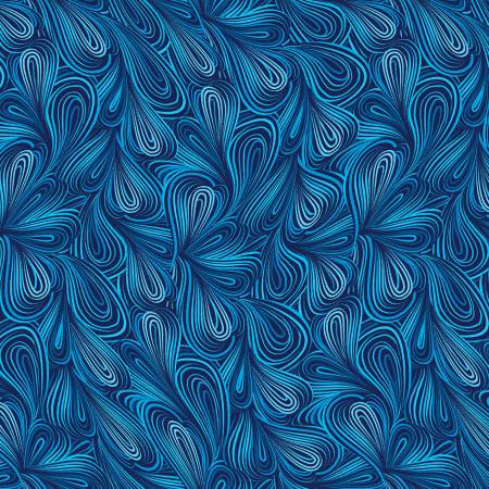 Color Flow 108in Wideback Turquoise/Blue