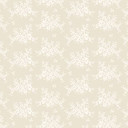 Classic Keepsakes Mini Floral Bouquet Ecru