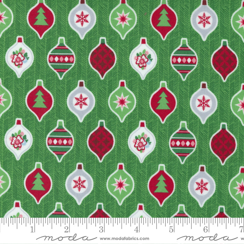 Candy Cane Lane Evergreen Ornaments