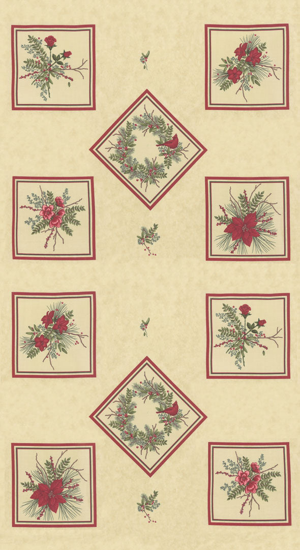 Winter Manor Panel EACH 24 x 44 Buff