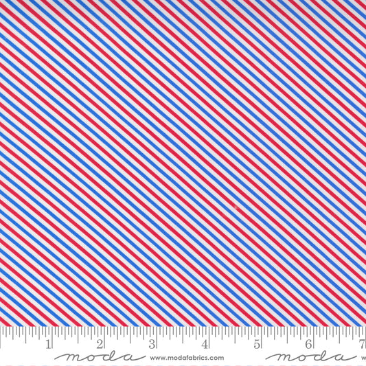 Holiday Americana Patriotic Stripe