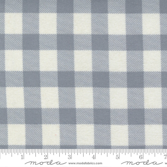 Yuletide Gatherings Smoke Lg Check (Flannel)