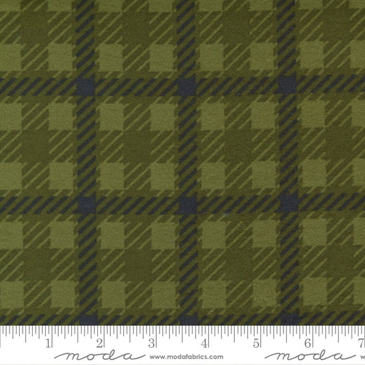 Yuletide Gatherings Holly Tonal Check (Flannel)