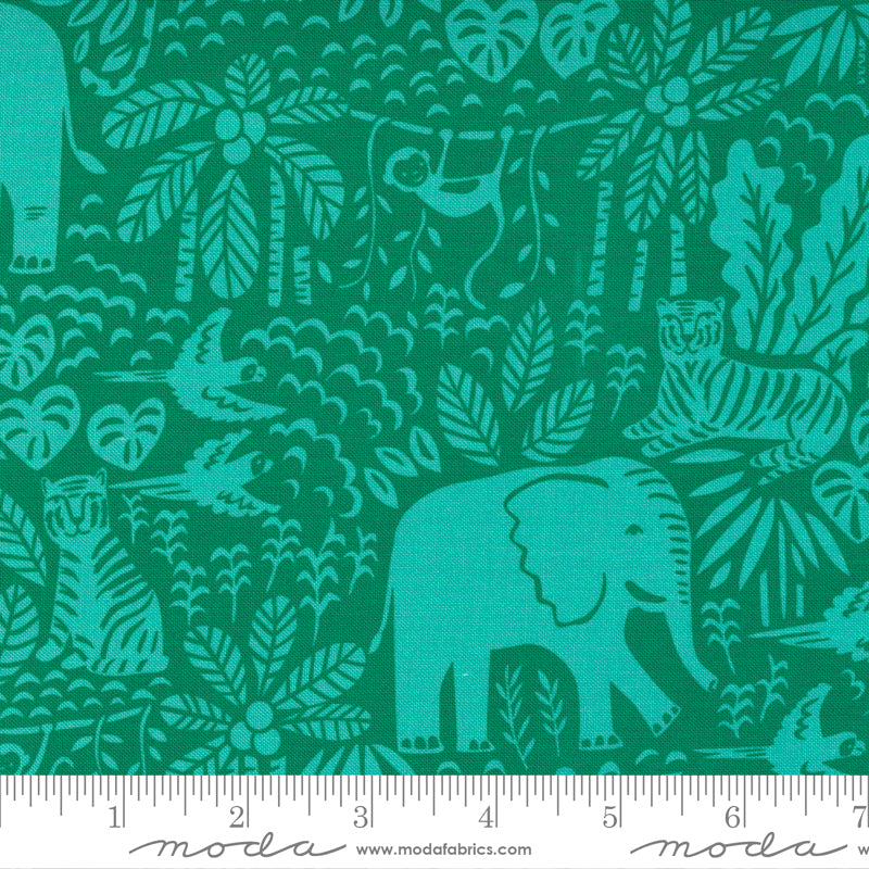 Jungle Paradise Monstera Tonal Scene