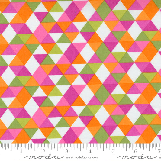 Petal Power Popping Pink Triangles