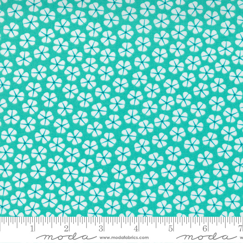 Petal Power Awesome Aqua Sm Flower