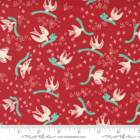 Cheer & Merriment Cranberry Doves