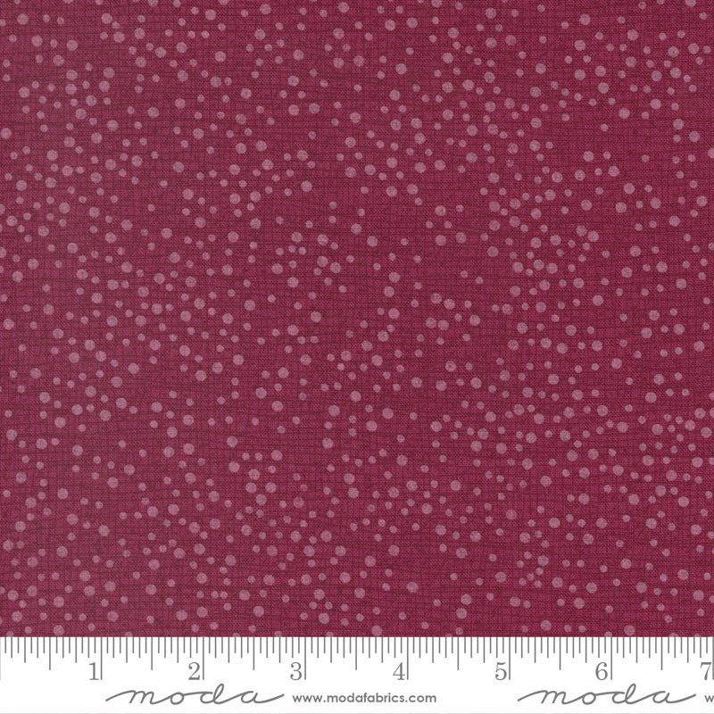 Tulip Tango Cranberry Thatched w Dots