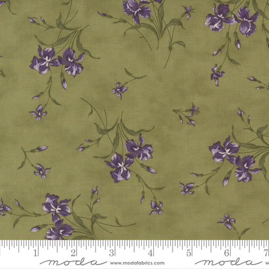 Iris and Ivy Olive Med Flower