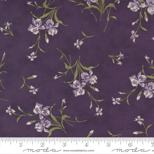 Iris and Ivy Plum Med Flower