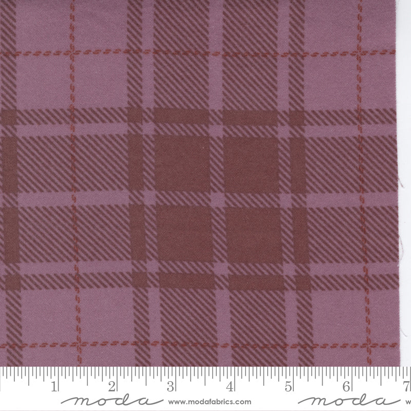 Autumn Gatherings Flannel Mum Lg Plaid