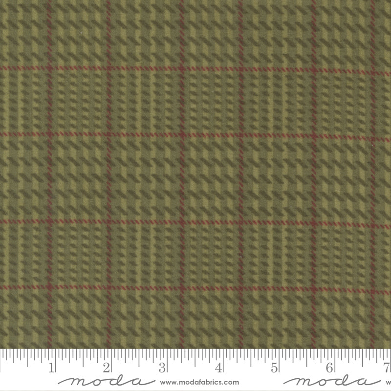 Autumn Gatherings Flannel Grass Med Plaid