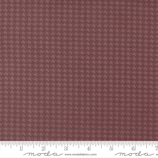 Autumn Gatherings Flannel Mulberry Herringbone
