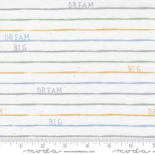 D Is For Dream White Stripe