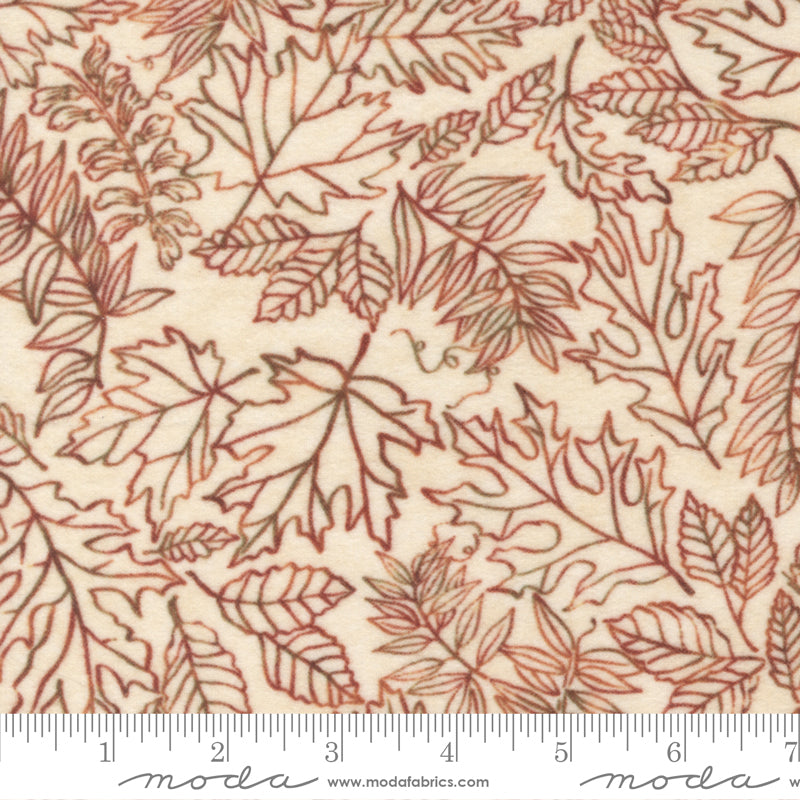 Fall Melody Flannel Cream Sketch