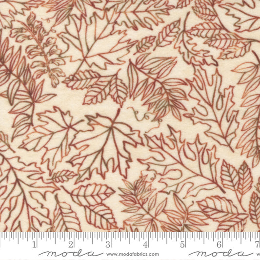 Fall Melody Flannel Cream Sketch