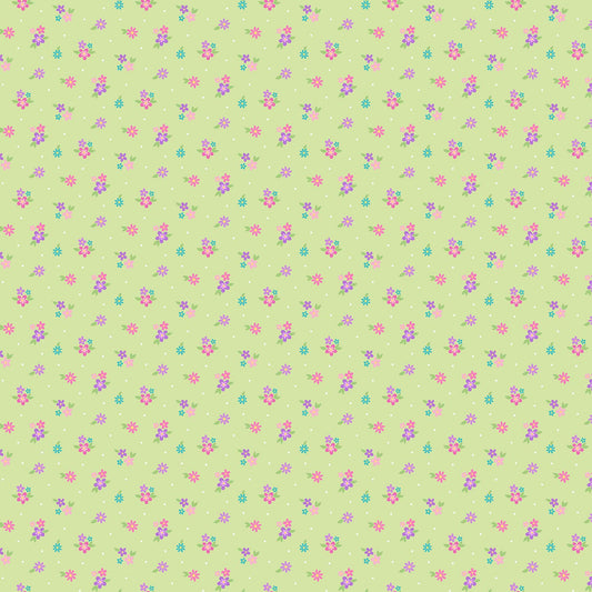 DREAMLAND GREEN MULTI Flowers