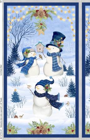 Let it Snow-man! Large Panel Multi