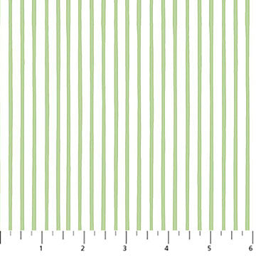 Quack Quack Moo Plain Stripe Green/White