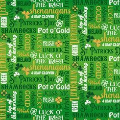 Irish Charm IRISH LINGO KELLY GREEN