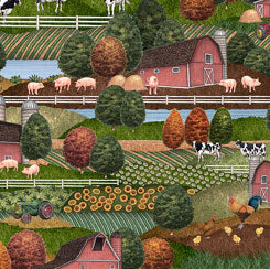 Greener Pastures FARM SCENIC GREEN