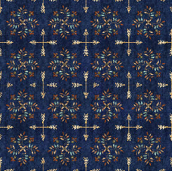 Untamed MEDALLION Blue