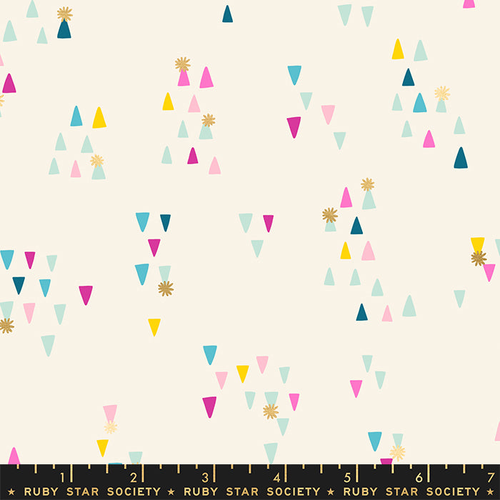 Birthday Buttercream Triangles
