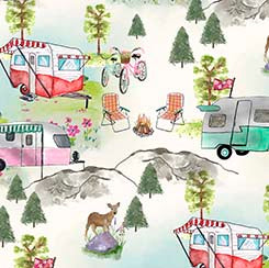 HAPPY CAMPERS - CAMPING SCENIC