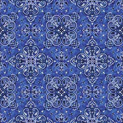 Cowboy Up - BANDANA blue