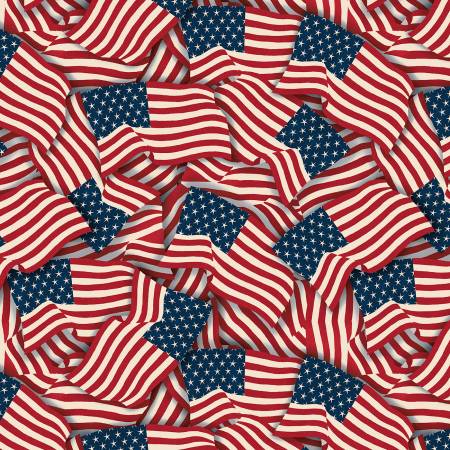 Stars of Valor Multi Packed Flags Patriotic