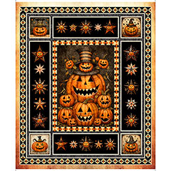 JEEPERS CREEPERS - ORANGE PUMPKIN PANEL
