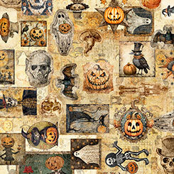 JEEPERS CREEPERS - TAN HALLOWEEN EPHEMERA