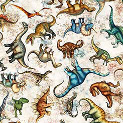 SAVAGE KINGDOM - TOSSED DINOSAURS