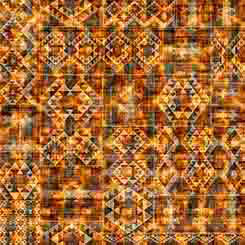 CANYONLANDS - SOUTHWEST BLANKET TONAL Rust