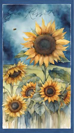 Sunkissed Multi Large Panel Approx 24" x 42"