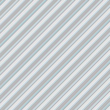 Winsome Critters Blue/Gray Stripes