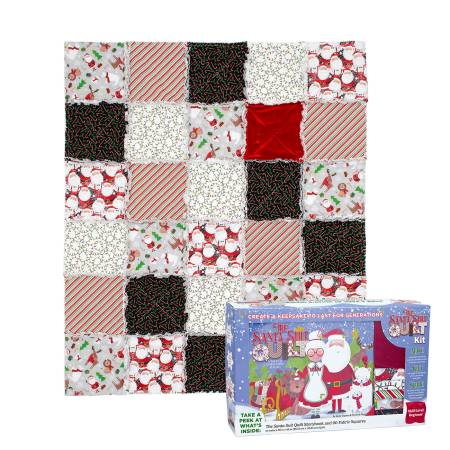 Santa Suit Quilt Kit Box: Storybook plus quilt kit
