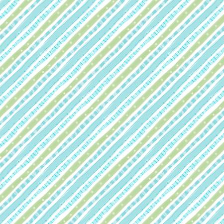 Rainbow Dreams Blue Diagonal Stripes WP040826