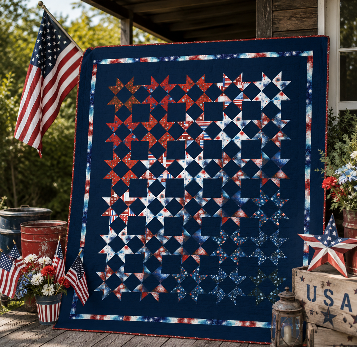 Night Stars Kit 54" x 62"