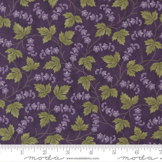 Iris and Ivy Plum Stacked Flower