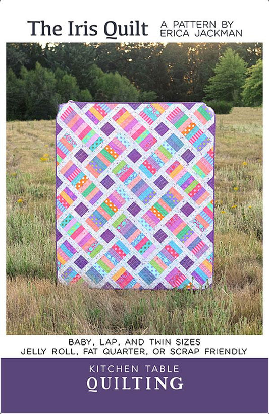 The Iris Quilt G KTQ 138 Kitchen Table Quil#1