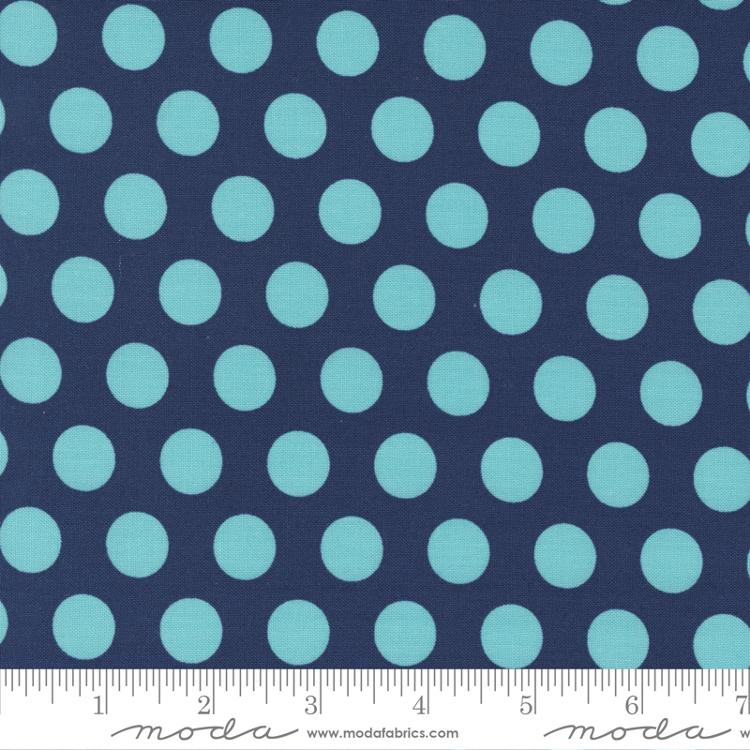 Simply Delightful Nautical Blue Dot 37642 29 Moda #1