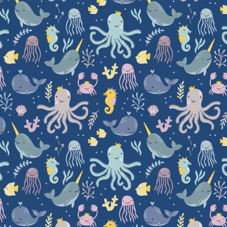 Ocean Baby Flannel