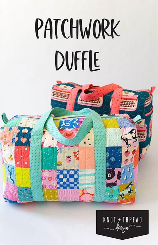 Patchwork Duffle KAT 112 Knot And Thread D#1