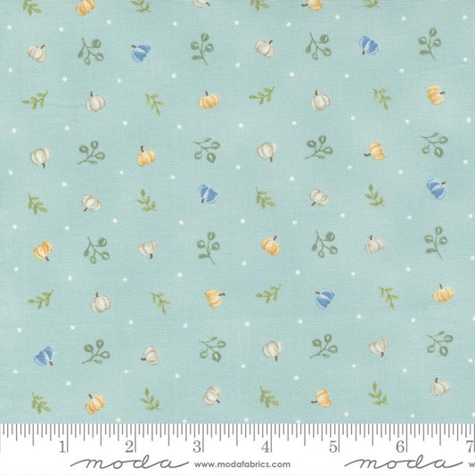 Harvest Wishes Aqua Mini Pumpkin 56064 13 Moda #1