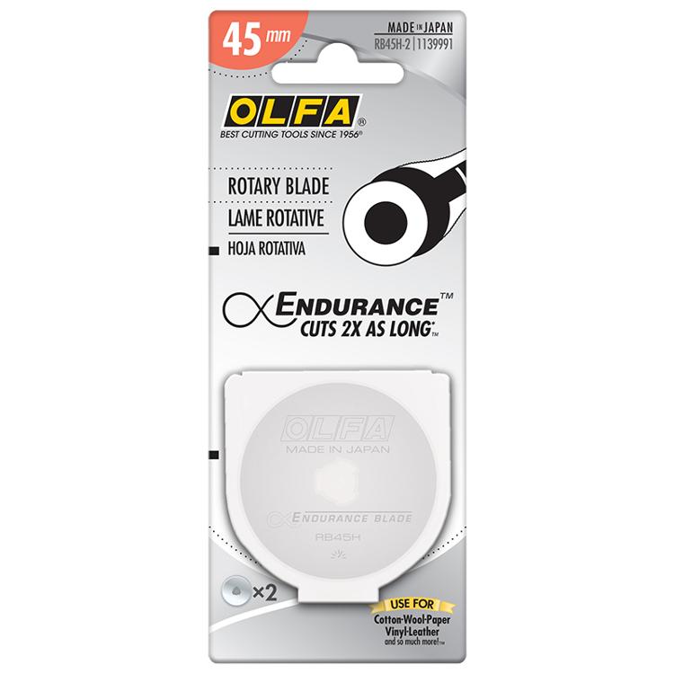 Olfa Endurance Blade 2ct RB45H-2