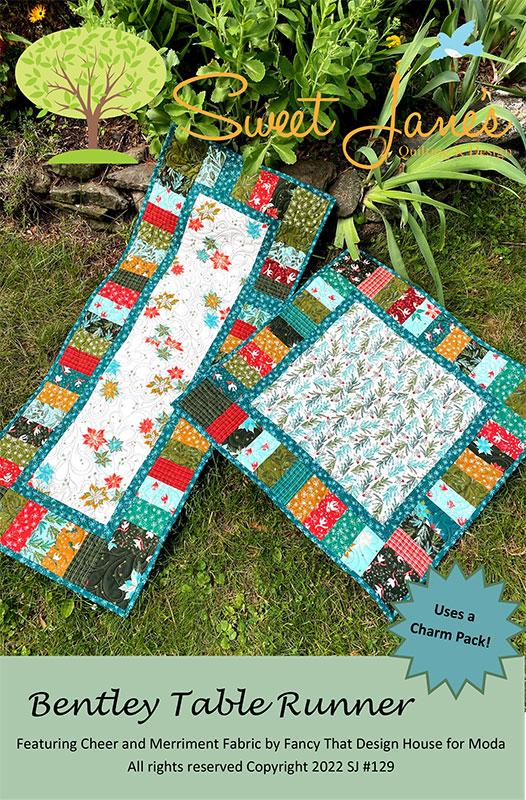 Bentley Table Runner SJ 129 Sweet Jane Quilting#1