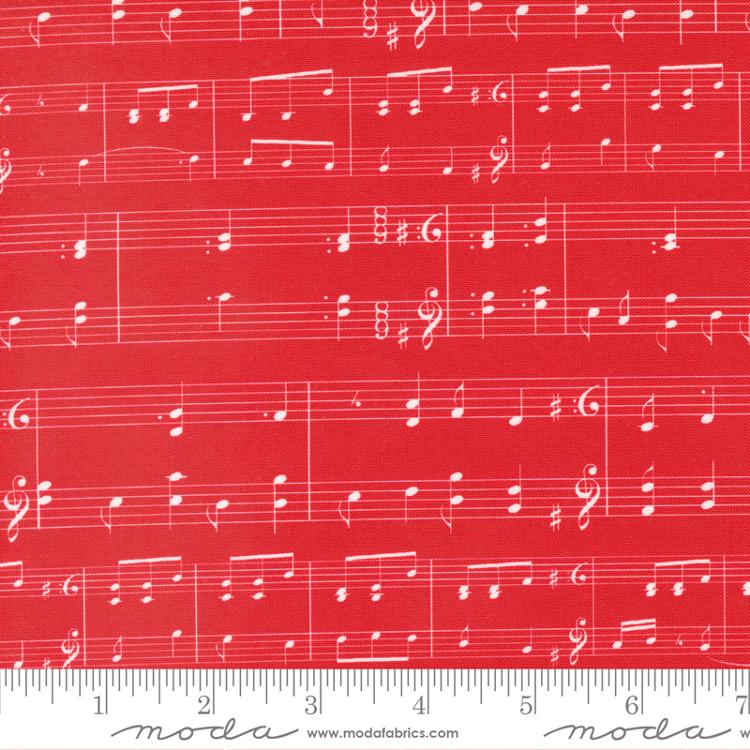 Sweet Melodies Red 21815 22 Moda #1