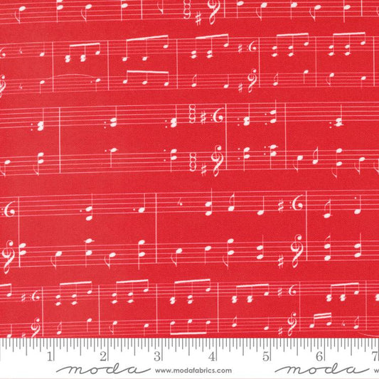 Sweet Melodies Red 21815 22 Moda #1