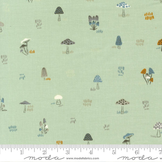 Woodland Wildflowers Pale Mint 45585 20 Moda #1